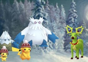 【色違い】ユキカブリ・ベルオドシシ色違いどんな色？ニット帽子ピカチュウスタイル！