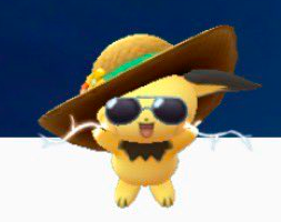 【可愛い】麦わら帽子ピチューGET報告！デカすぎな帽子が可愛い！！！！！【タマゴ】