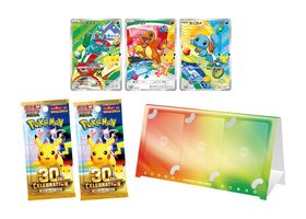 【10/16発売】ポケカ30周年の御三家カードセット9種！みんなの最初の3匹は？